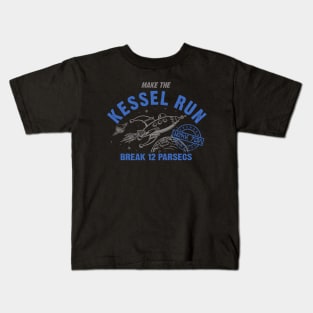 Kessel Run Vintage Kids T-Shirt